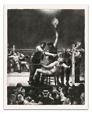 Between Rounds, Small, Second Stone 1923 GEORGE BELLOWS Vintage 17x21" Art Print