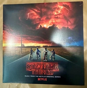 Stranger Things Original Soundtrack Vinyl Record **MINT** Collectors Storage - Picture 1 of 5