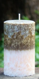200hr CREAMY CARAMEL & VANILLA FUDGE Triple Scented Natural ARTISAN ECO CANDLE - Picture 1 of 12