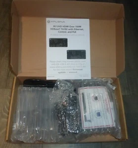 Atlona AT-UHD-EX-100CE-Kit, HDMI Splitter, 4K HDMI Extender - Picture 1 of 4