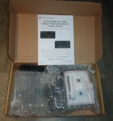 Atlona AT-UHD-EX-100CE Kit, Divisor HDMI, Extensor HDMI 4K Foto 1 de 4