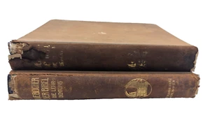 Die Bucher der Bibel 1923 illustrated EM Lilien Judaica Jugendstil 2 Book Set - Foto 1 di 19