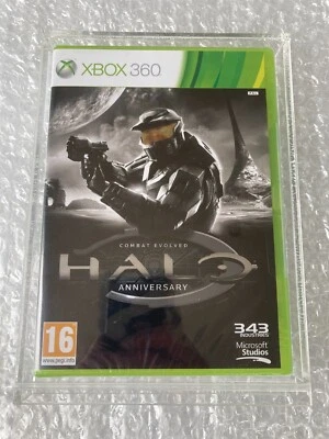 NEW SEALED HALO COMBAT EVOLVED ANNIVERSARY & DISPLAY CASE FOR MICROSOFT XBOX 360 - Image 1 of 4