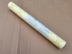 Zoffany Mount Charlotte & Yellow Trellis Smooth Vinyl Designer Wallpaper MCTR02 - Picture 1 of 3