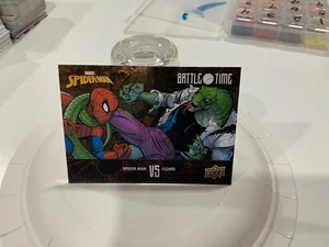 2024 UPPER DECK MARVEL SPIDER-MAN BATTLE TIME BT-19 LIZARD COPPER - Picture 1 of 1