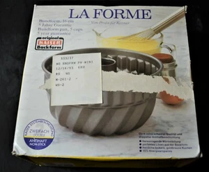 NEW Kaiser Bundform Bundt Pan Cake 5 Cup, Mini Mold Made in Germany Cook Baking - Picture 1 of 7