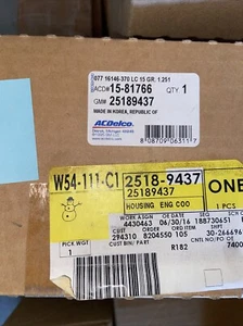 OEM GM 25189437 New In Box ACDelco #15-81766 Thermostat Housing 1.6L See Pic App - Picture 1 of 3