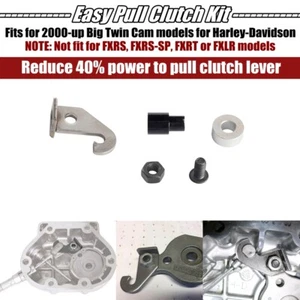 For Harley Davidson Big Twin Cam Reduce 40% Easy Pull Clutch Assist Kits 2000-17 - Picture 1 of 7