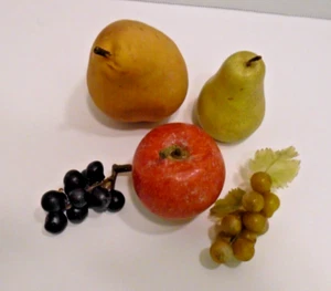 Vintage Faux Fruit Rubber and Plastic 5 Pieces - Picture 1 of 3
