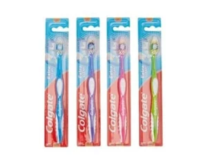12er Pack Colgate Extra Clean Regular Soft Zahnbürste einzeln verpackt verschiedene Farben - Bild 1 von 3