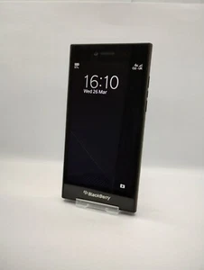 BlackBerry Leap (STR100-1) Unlocked Black Good Condition 5" Screen 16GB 8MP 4G - Afbeelding 1 van 21