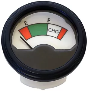 36 Volt Golf Cart Round Analog Battery State of Charge Indicator Meter - Picture 1 of 1