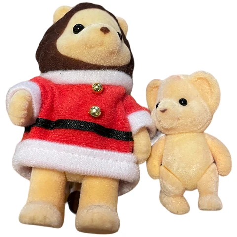 CALICO CRITTERS Lion Cub Father son daughter animal Sylvanian Family Woodeez Cover