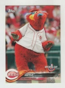 Gapper 2018 TOPPS OPENING DAY MASCOT CARD #M-5 CINCINNATI REDS - Picture 1 of 1