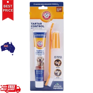 Dog Dental Care Tartar Control Kit for Dogs | Contains Toothpaste, Toothbrush - Picture 1 of 6