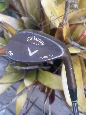 CALLAWAY V Forged 60* Lob Wedge Pantinad Steel Shaft - Image 1 of 4