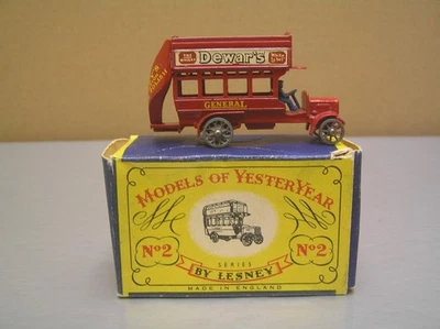 Matchbox Models of Yesteryear Y2 E Type London Bus made in England NMIB - Image 1 of 4