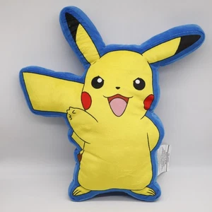 Pokemon 15” PIKACHU Plush Soft Pillow Thumbs Up Northwest Yellow Blue - Picture 1 of 5