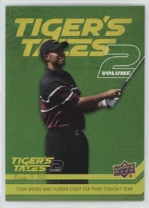 2024 UD GOODWIN CHAMPIONS TIGER'S TALES VOL. 2 INSERT TIGER WOODS - Picture 1 of 2
