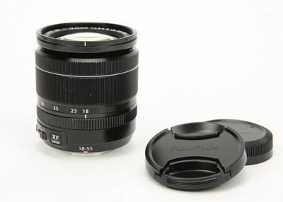 FUJIFILM FUJINON XF 18-55mm f/2.8-4 R LM OIS Standard Zoom Lens / APS-C (Black) - Image 1 of 4