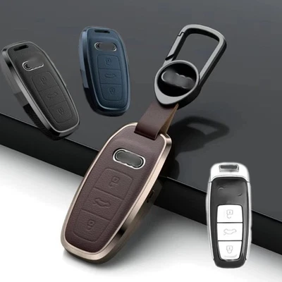 Protective Shell Key Fob Case Cover for Audi A3 A7 A8 Q3 A6 S3 RS5 Q7 Q8 - Image 1 of 4