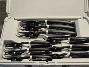 Mac Tools 9pc Push Button Retaining Snap Ring Pliers Set, Part# PK9RRPB - Picture 1 of 9