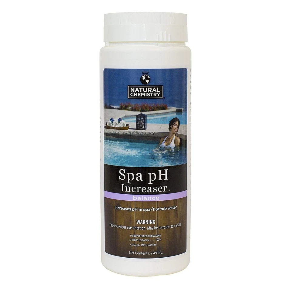 Aumento de pH Natural Chemistry Spa, 2,49 lb, individual, aumenta el pH en spa y... Foto 1 de 1