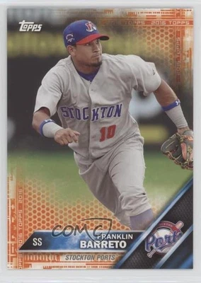 Topps Pro 2016 debut naranja/25 Franklin Barreto #197 Foto 1 de 2