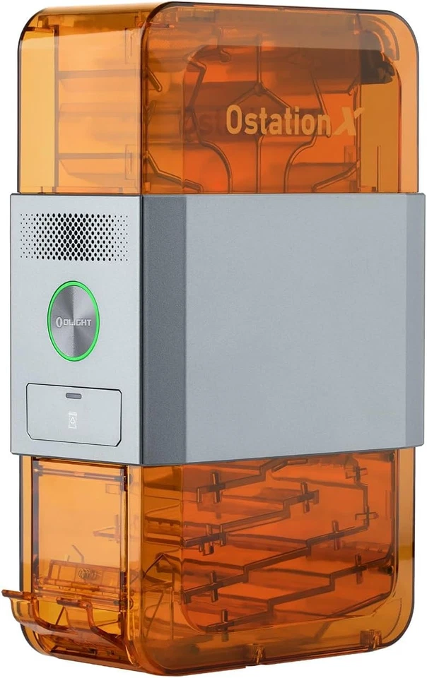 OLIGHT Ostation X Automatisches 3 in 1 Ladegerät, Batterieladegerät für AA