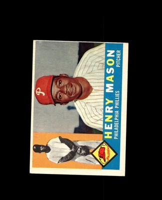 1960 Topps 331 Henry Mason RC VG-EX #D1,521609 - Image 1 of 2
