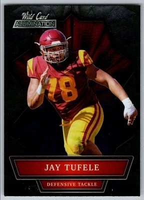2021 Wild Card Alumination Jay Tufele Jacksonville Jaguars #199 - Image 1 of 2