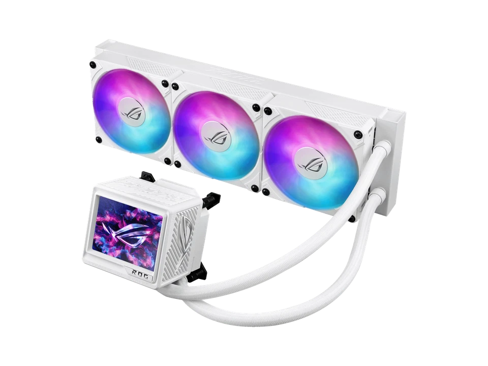 ASUS ROG RYUYJIN III 360 ARGB EXTREME White Edition all-in-one AIO CPU liquid