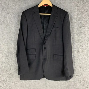 Bartorelli Napoli Sport Coat Mens 52 42R Wool Cashmere Dark Gray Blazer - Picture 1 of 13