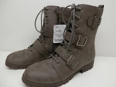 BOTAS SEÑORA AZÚCAR TALLA 9M EE. UU. NEGRAS O TOPO MUSH ELECCIÓN Foto 1 de 4