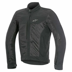 Alpinestars Luc Air Moto Motorcycle Motorbike Textile Jacket Black SMALL - Picture 1 of 1