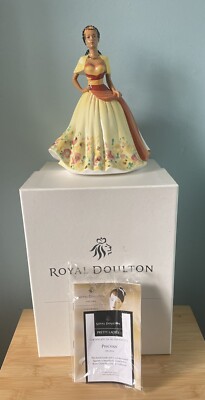 Figurine Royal Doulton Pretty Ladies – Lily HN5434 – Porcelaine Anglaise De Collection