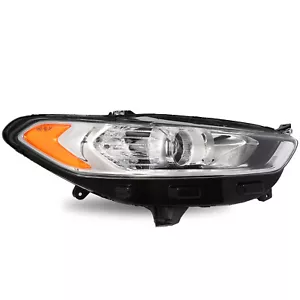 Fit 2013 2014 2015 2016 Ford Fusion Halogen Passenger Right Headlight Lamp RH - Picture 1 of 8