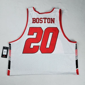 New Balance Boston Marathon Runners Jersey Adult L-XL Black White Reversible - Picture 1 of 9