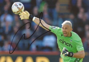 CRYSTAL PALACE: VICENTE GUAITA SIGNED 6x4 ACTION PHOTO + COA - Bild 1 von 1