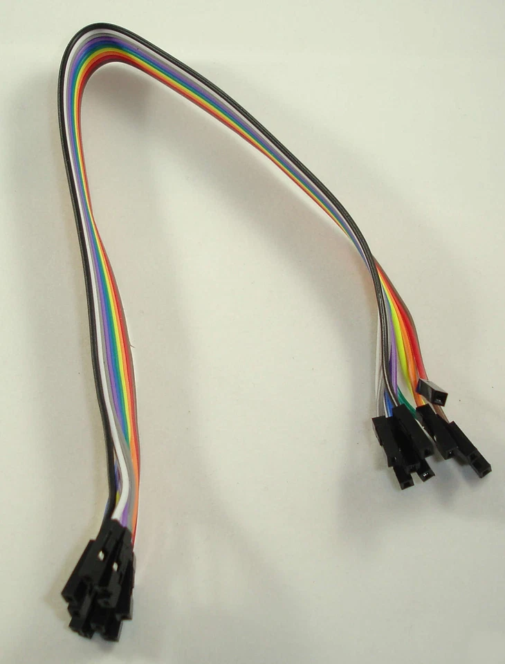 10 Dupont Prototype Cable Female/Female Hembra/Hembra 300mm Arduino - Imagen 1 de 1