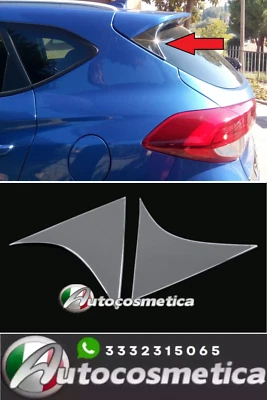 RIVESTIMENTO ANGOLO FINESTRINO POSTERIORE Per HYUNDAI TUCSON dal 2015 al 2020 - Photo 1/4