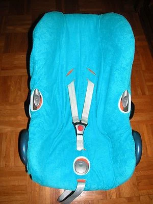 EKO Sommerbezug Schonbezug Frottee für Maxi-cosi Cabriofix NEU türkis