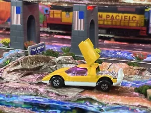 Lesney Matchbox 1971 Mazda RX 500 No 66 Yellow Diecast EX Condition England - Picture 1 of 12