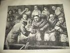 Italy Rome Vatican Candlemas Day in St Peter's 1872 print ref AK