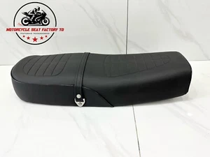 Honda CB750K CB750 1977-1978 CB750K K7-K8 Classic Style Seat Black Metal Pan New - Picture 1 of 15