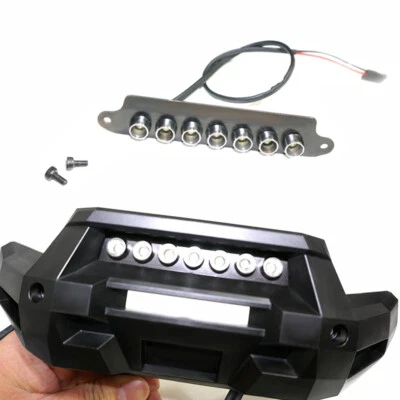LED Front Bumper White Light Lamp Bar For 1/5 Traxxas X-MAXX XMAXX RC Car Parts - Image 1 of 4