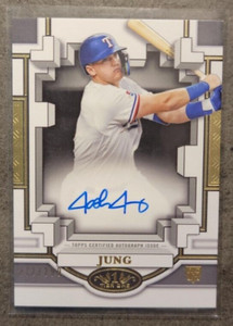 2023 Topps Tier One Baseball Josh Jung RC Breakout Auto/299 BOA-JJ