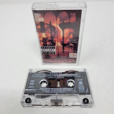 Foolish Original Soundtrack 1999 Cassette Tape Album Rap Hip Hop No Limit Record — 第 1/4 张图片