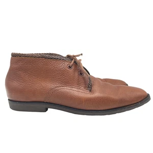 Bandolino Womens Brown Leather Chukka Ankle Bootie Size 7.5M Lace Up - Picture 1 of 12