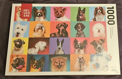 NUEVO - 1000 Piezas Retratos de Perros Rompecabezas Trefl - Collage de Razas de Perros Foto 1 de 3